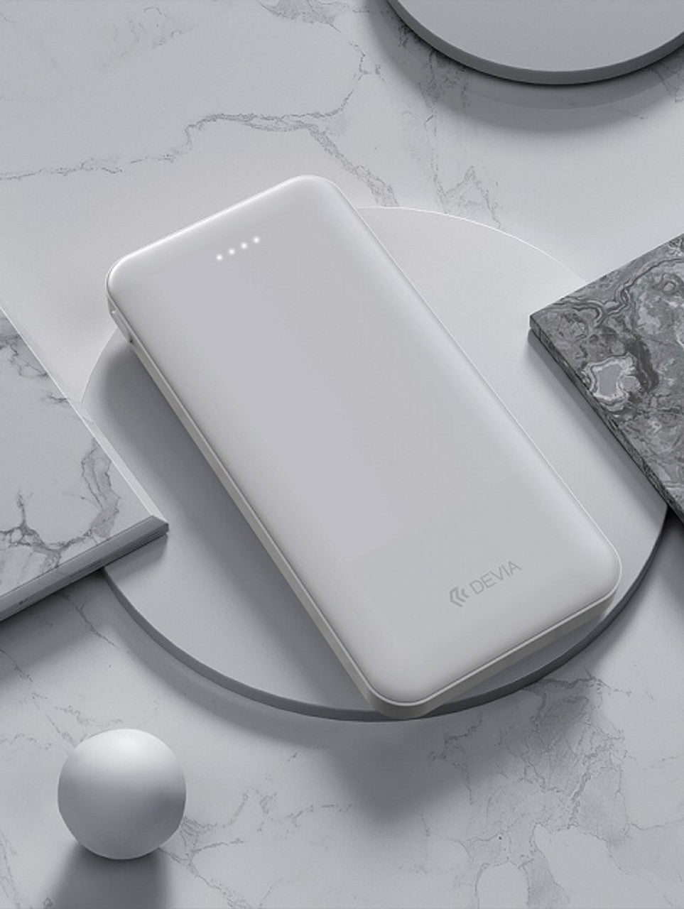 Devia Kintone Series Power Bank Built-in 4 Cables (10000mAh)