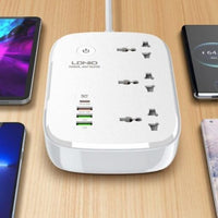 Ldnio Smart Power Strip مع 4-USB