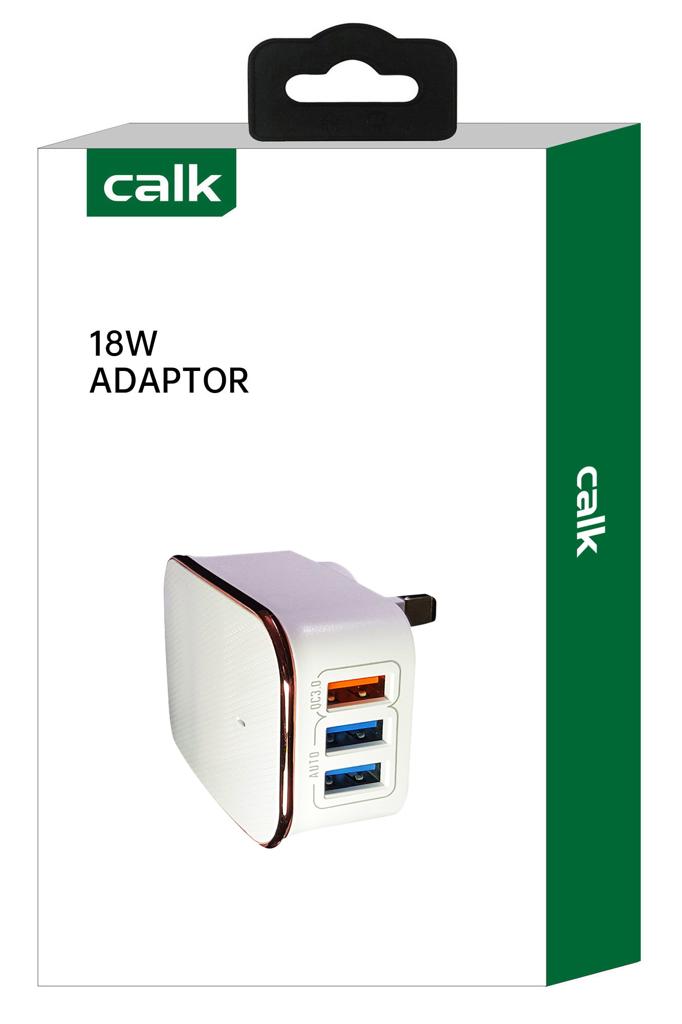  شاحن جداري Calk 18W